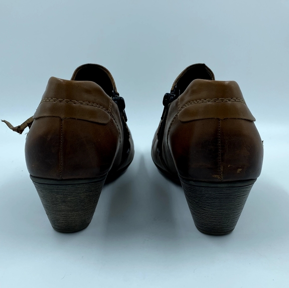 REMONTE DORNDORF Leather Ankle Booties Sz 41 - Picture 6 of 11